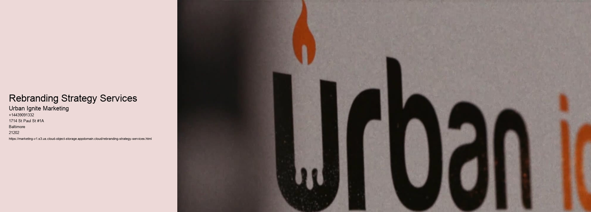 Rebranding Strategy Services